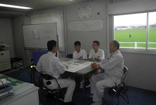 小城市立牛津中学校 2年生 職場体験学習