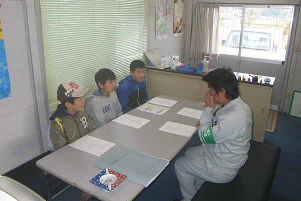 平成26年度 牛津小学校 職場体験
